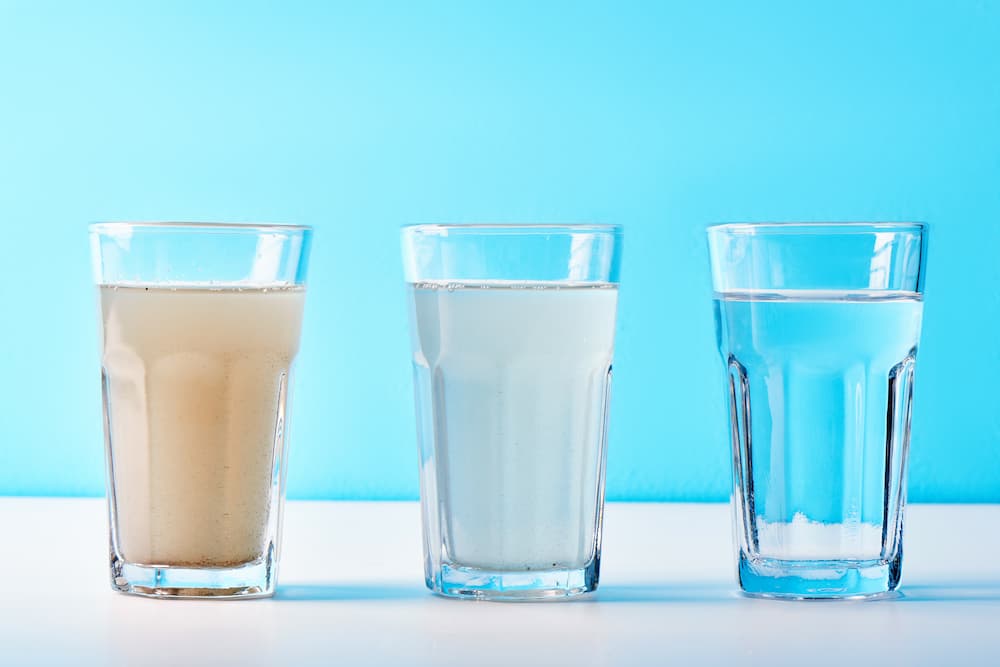 PFAS filtered water